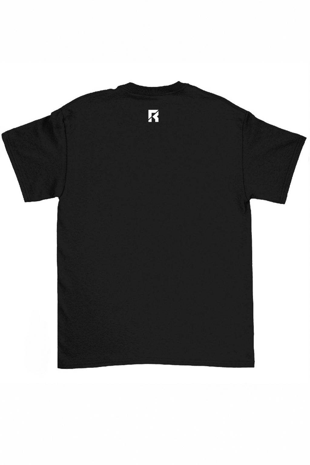 T-Shirt Logo Ricco - Preta e Laranja